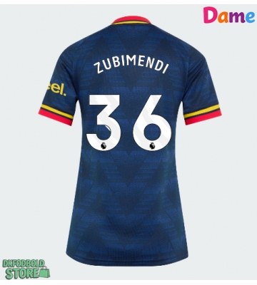 Arsenal Martin Zubimendi #36 Replika Udebanetrøje Dame 2026-27 Kortærmet